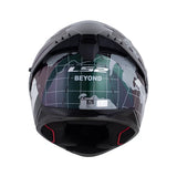 CASCO INTEGRAL LS2 FF806 BEYOND CAMALEON NEGRO+AZUL