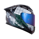 CASCO INTEGRAL LS2 FF806 BEYOND CAMALEON NEGRO+AZUL
