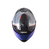 CASCO ABATIBLE HRO 3480DV_EVO NOSK GRIS+ROJO