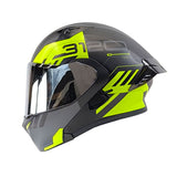 CASCO ABATIBLE ICH 3120 WESTSAY NEGRO+AMARILLO NEON