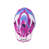 CASCO CROSS SHAFT MX60 JOUKAR AZUL ROSADO