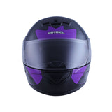 CASCO INTEGRAL KONTROL 878 ORTEX NEGRO+MORADO