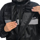 IMPERMEABLE UNISEX OVEROL IMPERMAX NEGRO