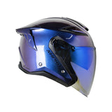 CASCO ABIERTO SHAFT PRO 343 DV PLANO CAMALEON+ NEGRO
