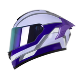 CASCO INTEGRAL XONE X-500 RS LEAP GRIS+MORADO