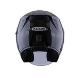 CASCO ABIERTO ZEUS 626 NEGRO BRILLANTE