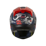 CASCO INTEGRAL SHAFT 560 EVO GRIS+ROJO