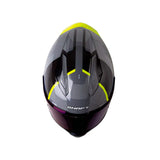 CASCO INTEGRAL SHAFT 596 SP FICK GRIS+AZUL