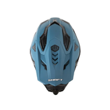CASCO CROSS SHAFT MX60 PLANO AZUL+SILVER