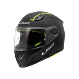 CASCO INTEGRAL LS2 FF812 NEGRO MATE PARA NIÑO