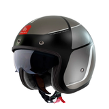 CASCO ABIERTO MT OF507 SV LEMANS 2 S LUTHER B12 NEGRO+GRIS