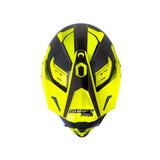 CASCO MULTIPROPÓSITO SHAFT_PRO MX4000 DV AVENGER GRIS+AMARILLO NEON