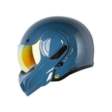 CASCO ABATIBLE SHAFT 3610 DV PLANO AZUL OSCURO