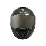 CASCO INTEGRAL SPARTAN HAWK EVO NEGRO PLANO