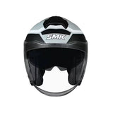 CASCO ABIERTO SMK GTJ RAMBLAR GRIS+BLANCO