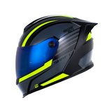CASCO INTEGRAL SHAFT 502 FALL NEGRO+AMARILLO NEÓN