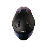 CASCO INTEGRAL SHAFT 560 EVO NEGRO+AZUL IRIDIUM