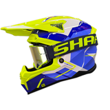 CASCO CROSS SHAFT MX60 JOUKAR AZUL+AMARILLO