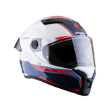 CASCO INTEGRAL SPARTAN FENIX SLAB BLANCO+AZUL