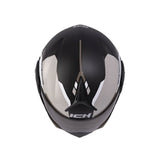 CASCO ABATIBLE ICH 3110 KHAM NEGRO+GRIS