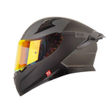 CASCO INTEGRAL SHAFT_PRO 612 DV EVO MYTH GRIS OSCURO Y CLARO