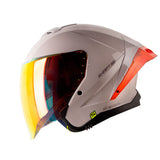CASCO ABIERTO SHAFT 246 GRIS CLARO+GRIS OSCURO
