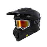 CASCO CROSS SHAFT MX60 PLANO NEGRO