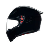 CASCO INTEGRAL AGV K1_S NEGRO BRILLANTE