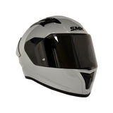 CASCO INTEGRAL SMK STELLAR PLANO GRIS BRILLANTE