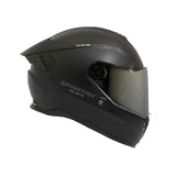 CASCO INTEGRAL SPARTAN HAWK EVO NEGRO PLANO