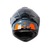 CASCO ABATIBLE HRO 3480DV_EVO NOSK GRIS+NARANJA