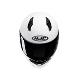 CASCO INTEGRAL HJC C10 PLANO BLANCO PERLA