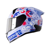 CASCO INTEGRAL SHAFT 560 EVO UNSTOPPABLE MORADO+BLANCO