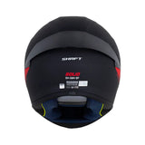 CASCO INTEGRAL SHAFT 584 NEGRO+ROJO