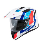 CASCO MULTIPROPÓSITO AIROH BANDIT HORN BLANCO+AZUL+ROJO