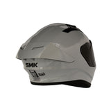 CASCO INTEGRAL SMK STELLAR PLANO GRIS BRILLANTE