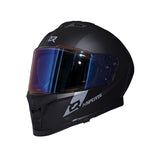 CASCO INTEGRAL XSPORTS X-162 PLANO NEGRO MATE