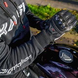 CHOMPA DE PROTECCIÓN PIGMALION RACE NEGRO MASCULINA