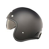 CASCO ABIERTO ZEUS 389 NEGRO MATE