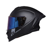 CASCO INTEGRAL XSPORTS X-162 PLANO NEGRO MATE