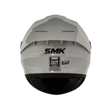 CASCO INTEGRAL SMK STELLAR PLANO GRIS BRILLANTE