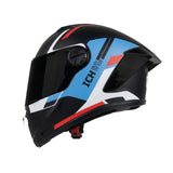 CASCO INTEGRAL ICH 451 DTS NEGRO+AZUL