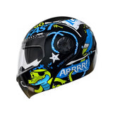 CASCO ABATIBLE 3110 SAILORS AZUL+AMARILLO