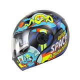 CASCO ABATIBLE ICH 3110_S ASTRO FIGH NEGRO+AZUL