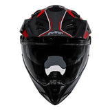 CASCO MULTIPROPÓSITO MT HS218 SV TRACK HOUSTON B5 BRILLO