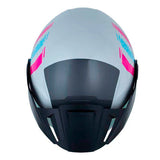 CASCO ABIERTO SHAFT 212 FLYGOD GRIS+FUCSIA
