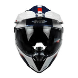 CASCO MULTIPROPÓSITO MT HS218 SV TRACK NOMAD C0 BRILLO