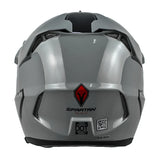 CASCO MULTIPROPOSITO SPARTAN WOLF GRIS BRILLO
