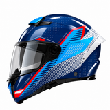 CASCO ABATIBLE ATOM 2 SV STRIKER C7 BRILLO