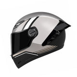 CASCO INTEGRAL 501 SP DINGO NEGRO+GRIS CLARO